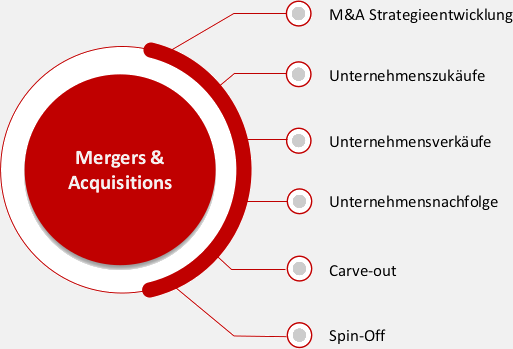M&A-Strategien und bei der Durchführung von M&A-Transaktionen